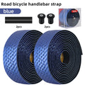 Road Bike Handlebar Tape – Carbon PU Non-Slip Drop Bar Wrap Handlebar Tape Axl VXMCarbon-pattern pe