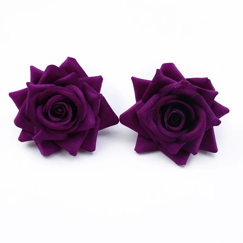 Silk Rose Artificial Flowers – Wedding, Bridal & Home Decor Artificial Silk Flowers Axl color 9 10 pcs