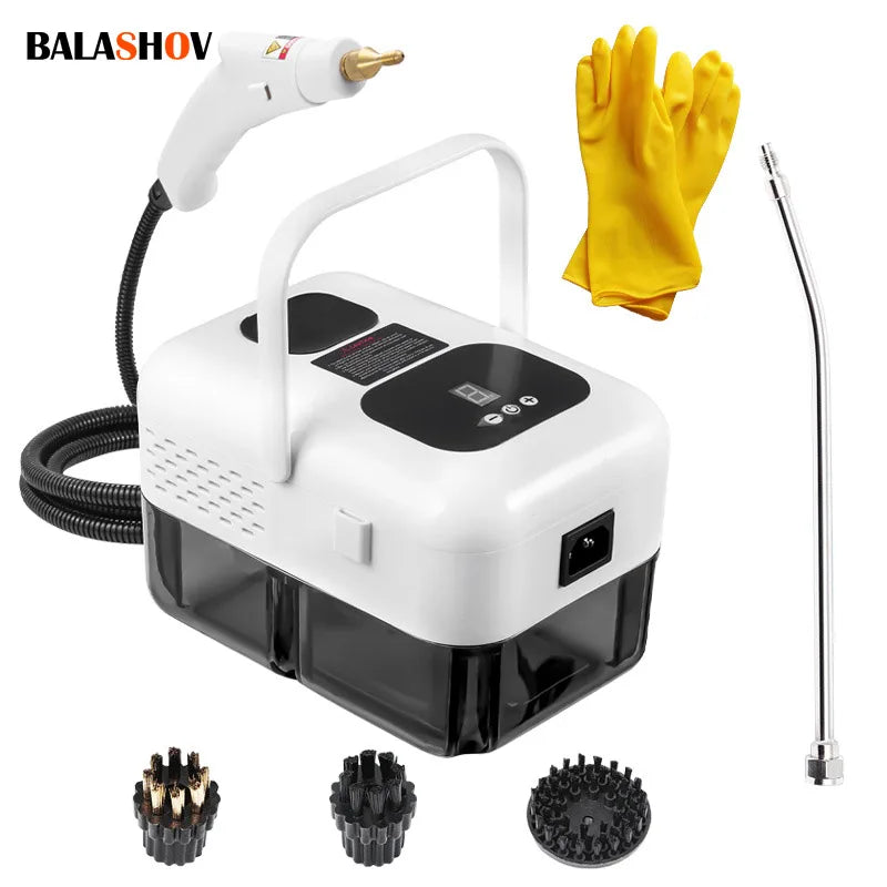BALASHOV 1500W Handheld Steam Cleaner – Kitchen, Home & AC Handheld Steam Cleaner Axl