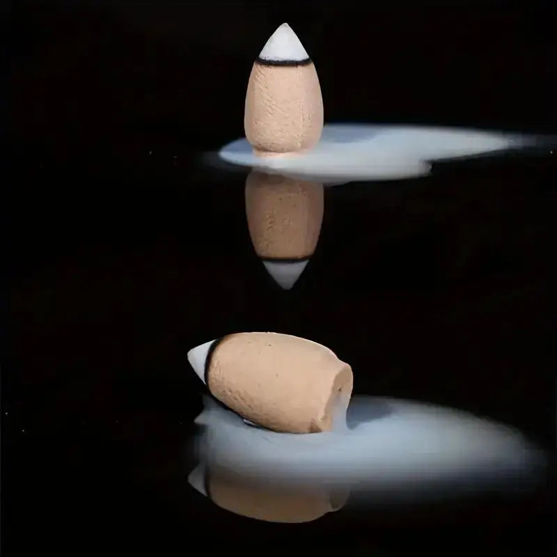 60-Pack Natural Incense Cones – Sandalwood & Floral Scents Incense Cones Axl