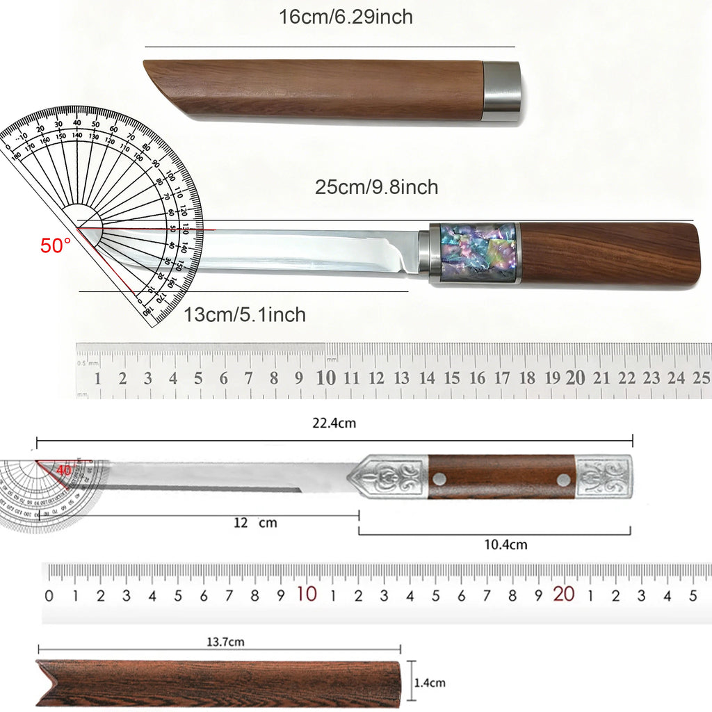 Japanese Chef Knife Set 1/2/3-Piece with Sheath | Stainless Steel Kitchen Knife Set Axl
