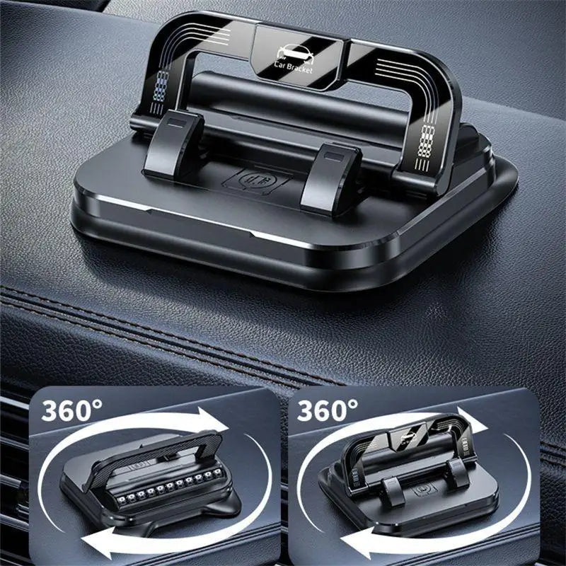 360° Car Phone Holder with Parking Number Plate Mount Car Phone Mount Axl