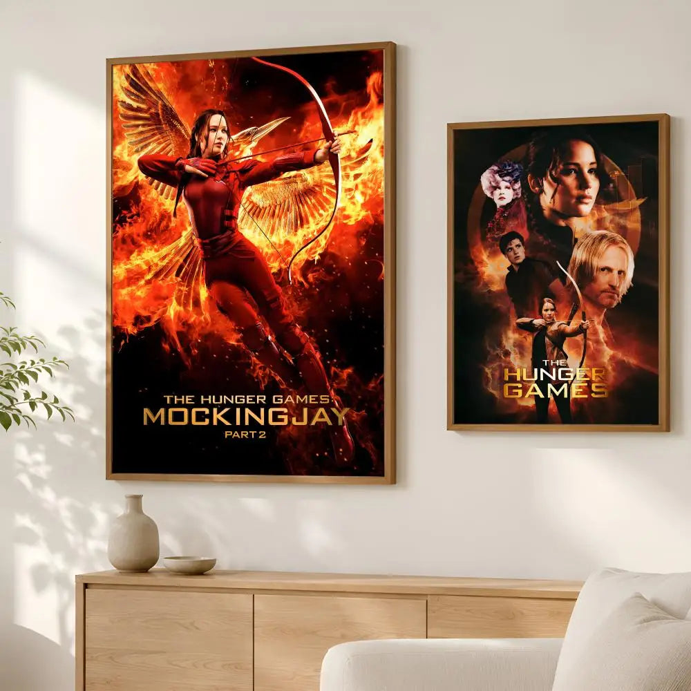 Hunger Games HD PVC Wall Art Poster – Self-Stick & Waterproof PVC Wall Poster Axl