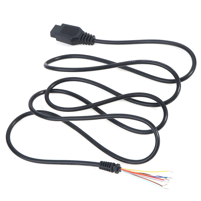 9-Pin 1.5M Extension Cable for Sega Mega Drive 2 Controller Controller Extension Cable Axl one size