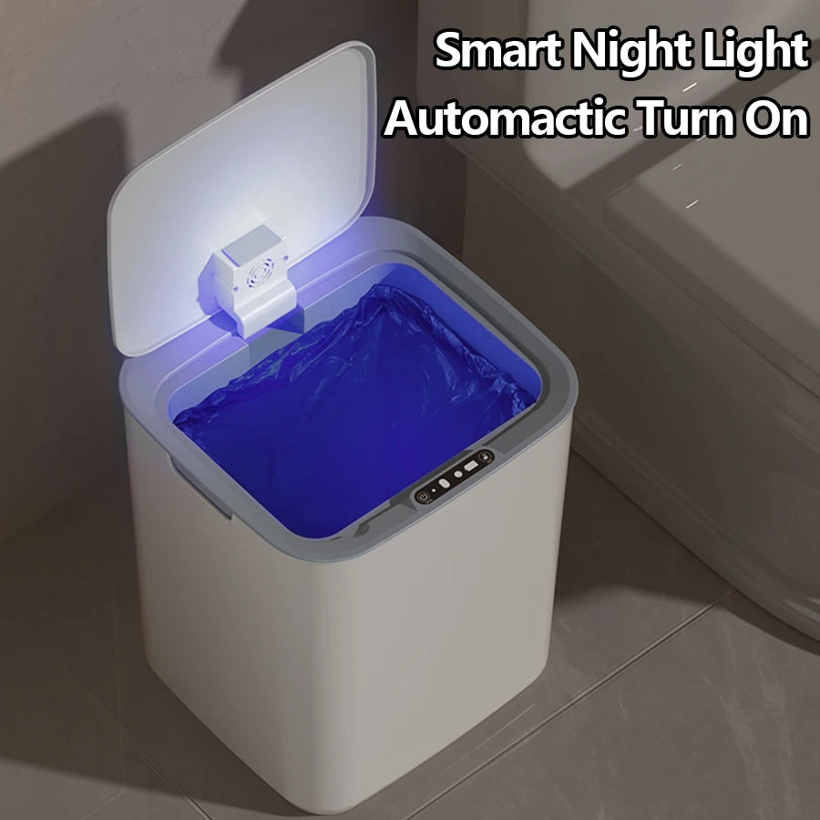 ONEKA 22L Touchless Sensor Trash Can – Auto Open Induction Bin Sensor Trash Can Axl