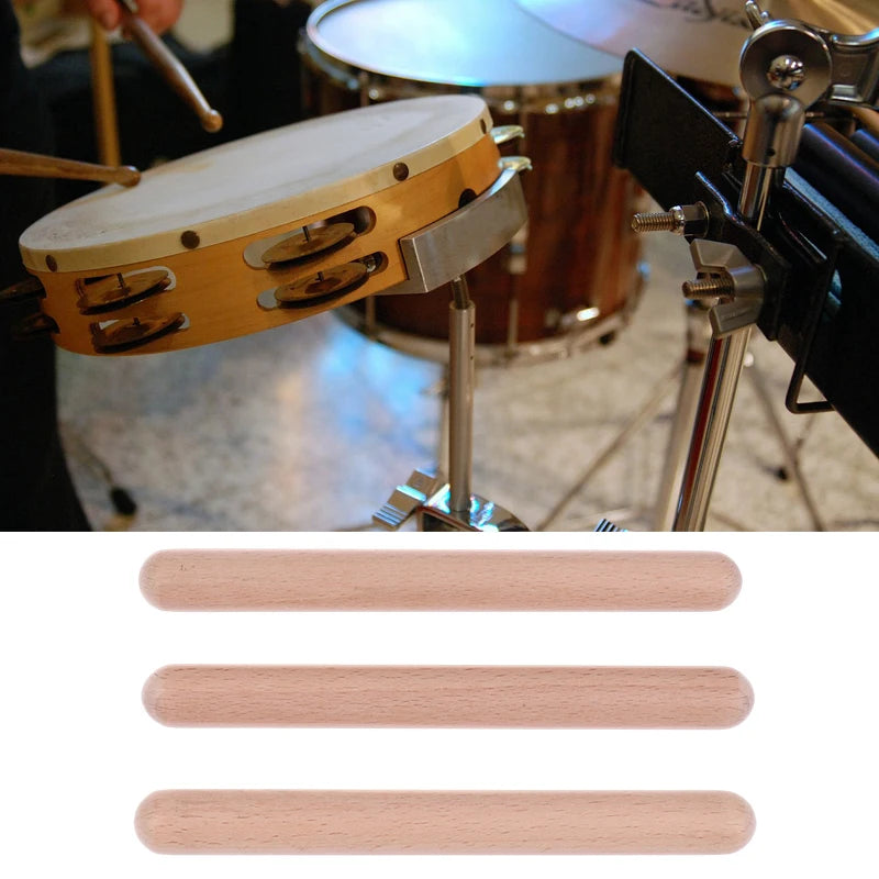 Wooden Rhythm Sticks for Kids – Beginner Percussion Set Kids Rhythm Sticks Axl