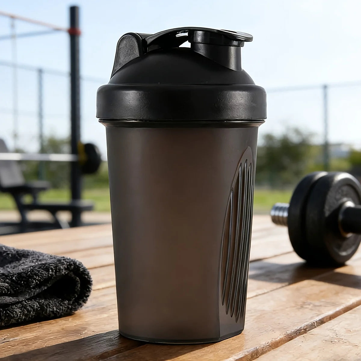 Leeseph 400ml Leak-Proof Shaker Bottle with Mixing Ball Protein Shaker Bottle Axl