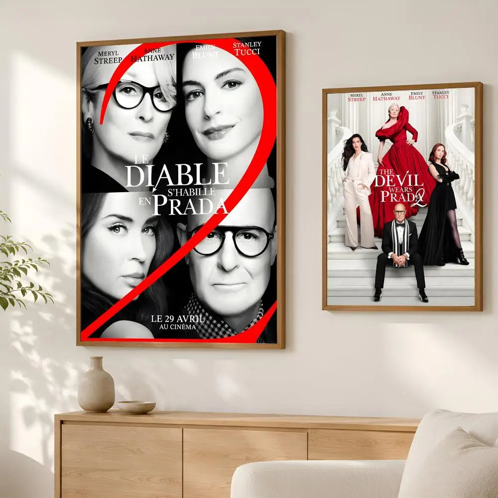 Devil Wears Prada HD PVC Self-Stick Wall Art Poster Wall Art Poster Axl
