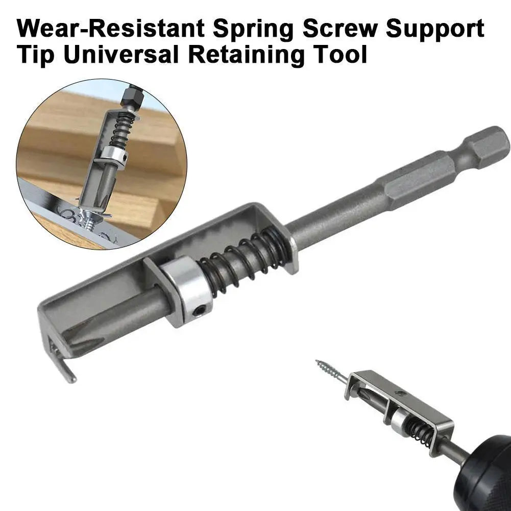 Spring-Loaded Screw Holder Bit | Anti-Drop Driver Bit 1/3/5 Pk Screw Holder Bit Axl