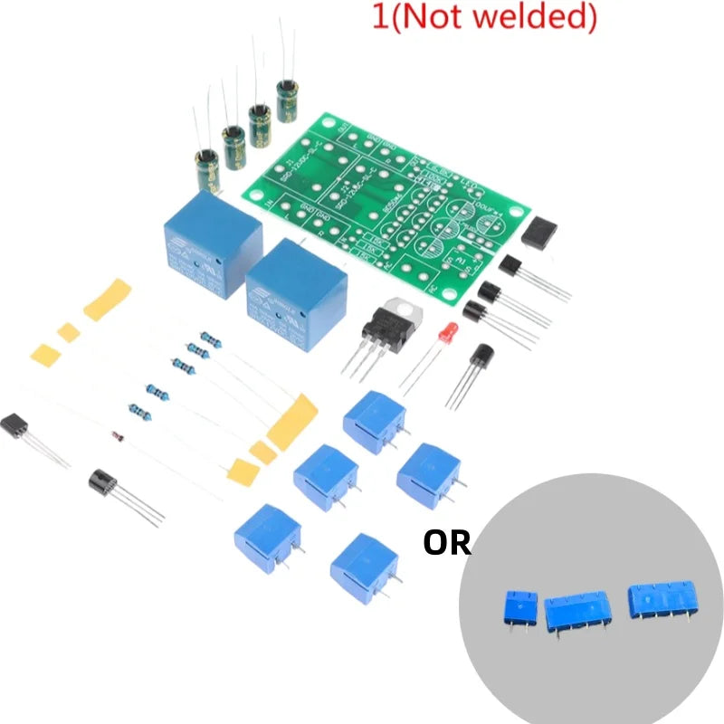 Audio Speaker Protection Board Boot Delay DC Protect DIY Kit Speaker Protection Board Axl Not welded