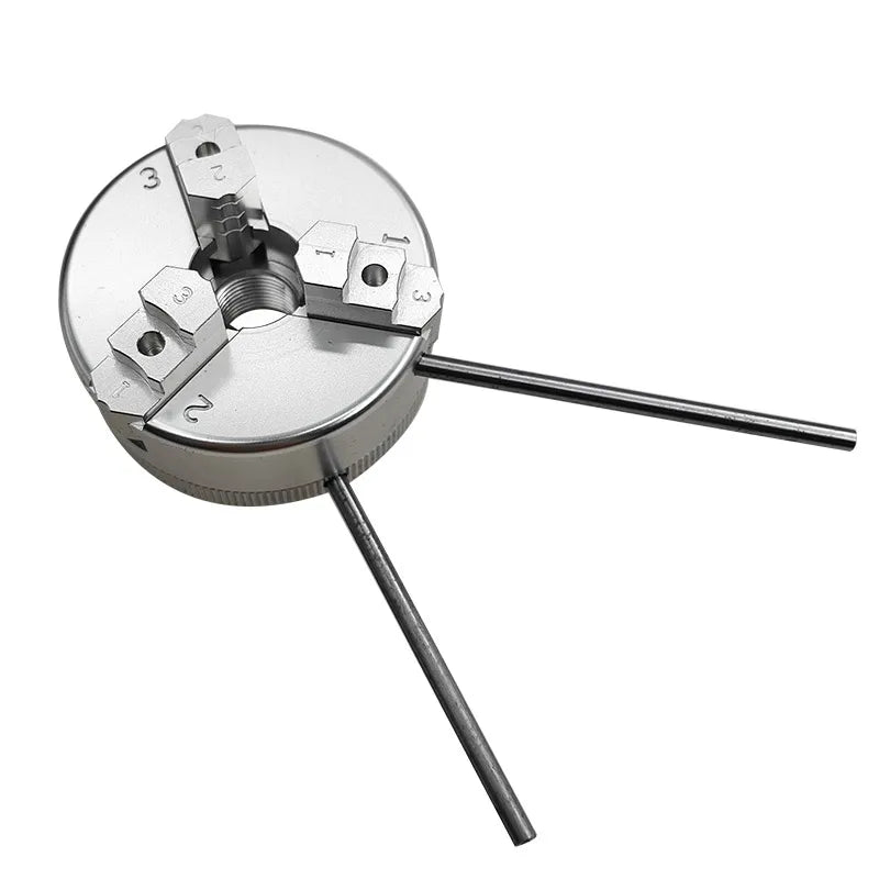 48mm Mini 3-Jaw Self-Centering Chuck | K11-48 Lathe Tool Lathe Chuck Axl