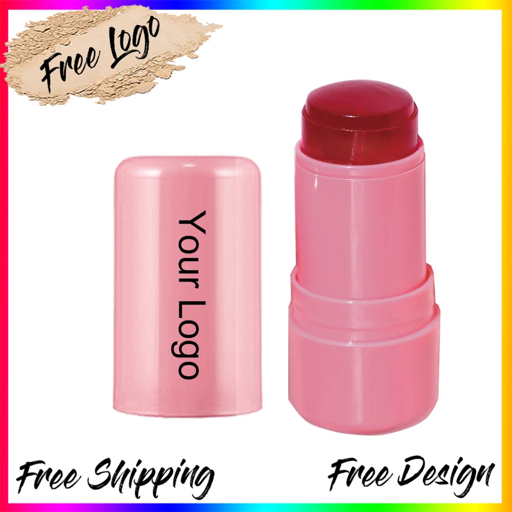 Jelly Blush Stick – Vegan Buildable Color | Private Label Jelly Blush Stick Axl