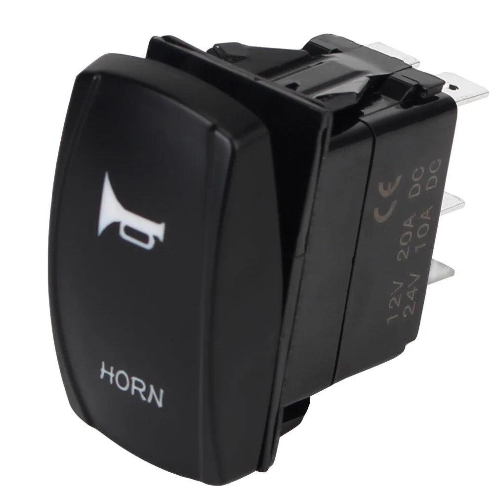 LED Illuminated Rocker Switch for UTV – Can-Am Polaris 20A LED Rocker Switch Axl Speaker