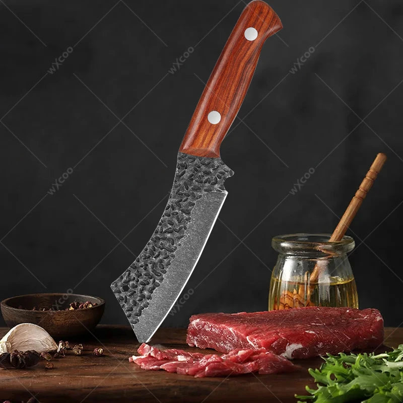 Professional Stainless Steel Boning Knife with Cover | 14.5cm Boning Knife Axl