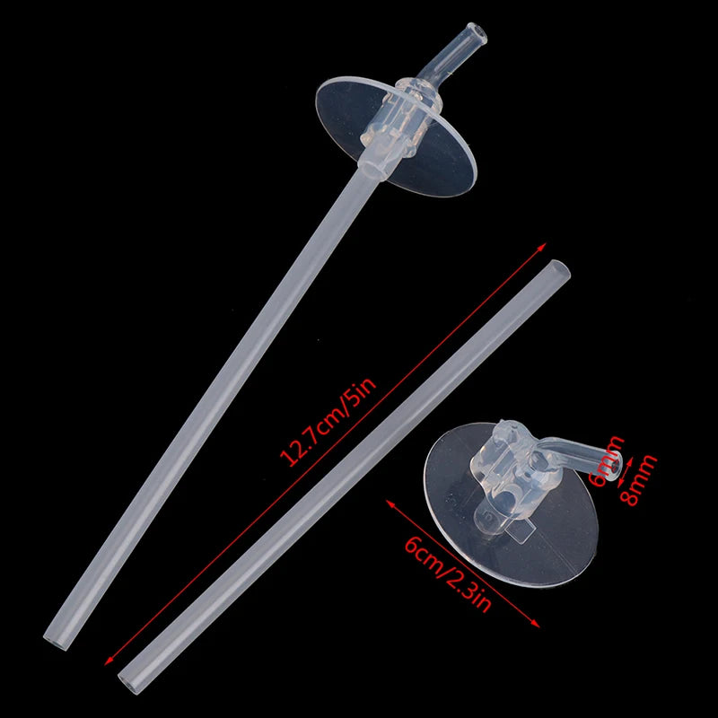 2-Pack Replacement Straws for Thermos Funtainer 12oz F401 Bottle Replacement Bottle Straws Axl Set