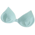 Removable Bikini Bra Inserts – Sponge Swimsuit Chest Pads Bikini Bra Inserts Axl green 1XL