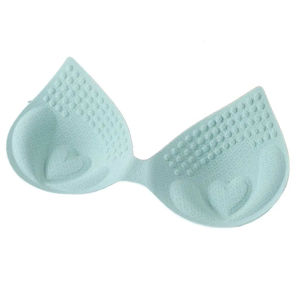 Removable Bikini Bra Inserts – Sponge Swimsuit Chest Pads Bikini Bra Inserts Axl green 1XL