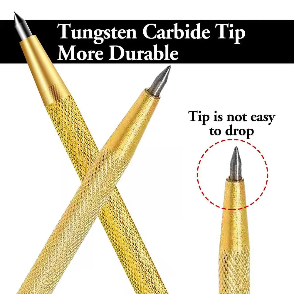 2-Pack Carbide Tip Scriber Pens – Glass, Tile & Metal Marking Carbide Scriber Pen Axl