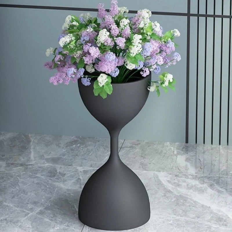 Nordic Iron Plant Shelf – Scandinavian Corner Flower Stand Rack Plant Stand Axl