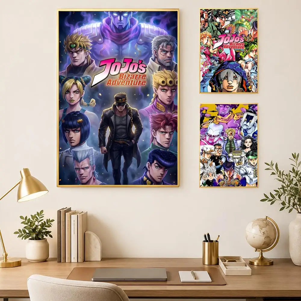 JoJo's Bizarre Adventure Self-Stick HD PVC Wall Poster Anime Wall Poster Axl