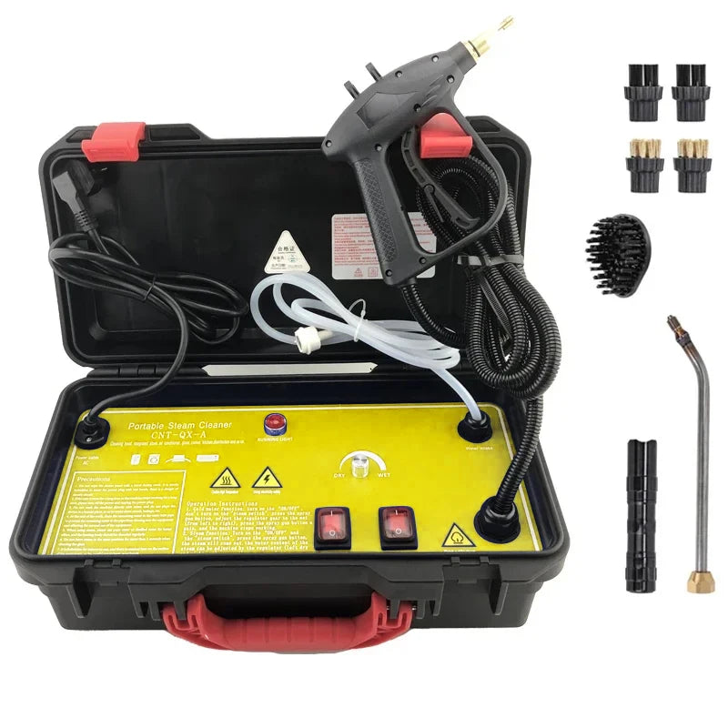 BALASHOV 3000W Electric Steam Cleaner – Home, Car & Kitchen Electric Steam Cleaner Axl YELLOW 110 V