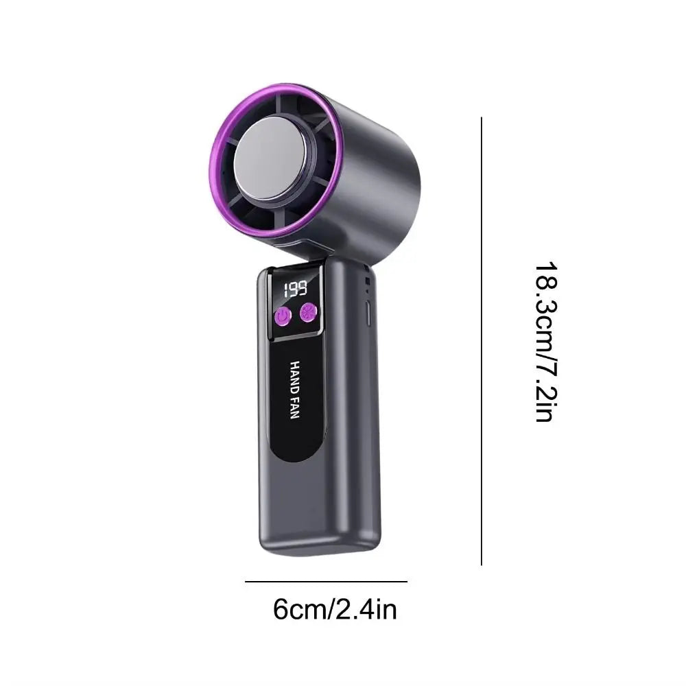 199-Speed Portable Handheld Fan – Foldable USB Rechargeable Handheld Portable Fan Axl