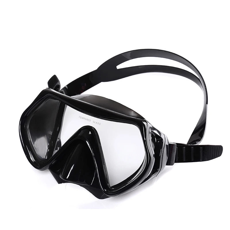 Tempered Glass Diving Mask – Large Frame Snorkeling Goggles Diving Snorkel Mask Axl A2