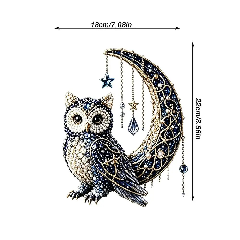 3D Beaded Art Kit – Animal DIY Beading Craft Set for Adults DIY Beading Craft Kit Axl owl