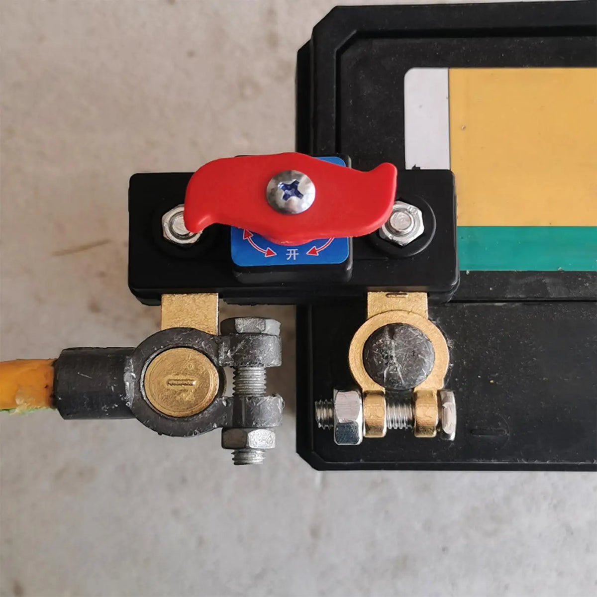 Car Battery Disconnect Switch 12V/24V 100A – RV Truck Boat Battery Disconnect Switch Axl