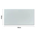 86 Type Self-Adhesive Blank Switch Socket Cover Plate Panel Wall Cover Plate Axl white-185X100