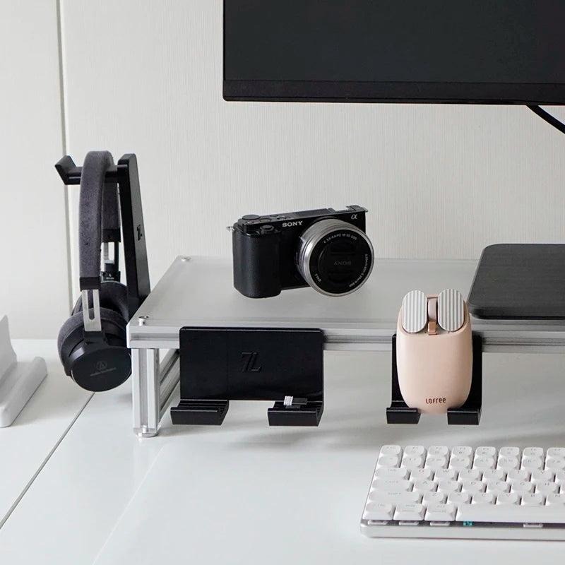 Modular Monitor Stand Height Riser & Desktop Bracket Expansion Monitor Stand Riser Axl