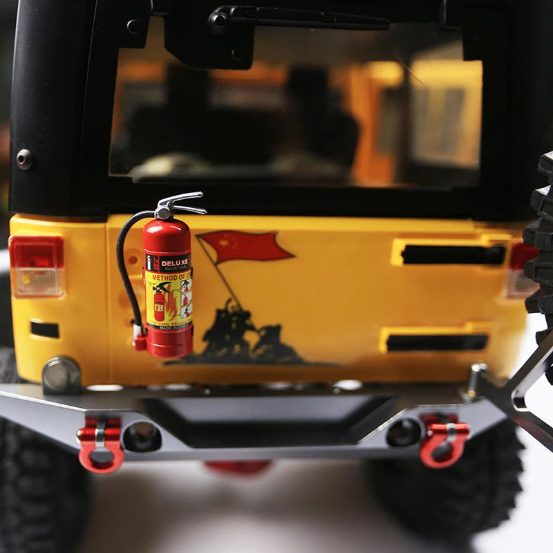 RC Crawler 1:10 Scale Fire Extinguisher Accessory Model 45mm RC Crawler Accessory Axl