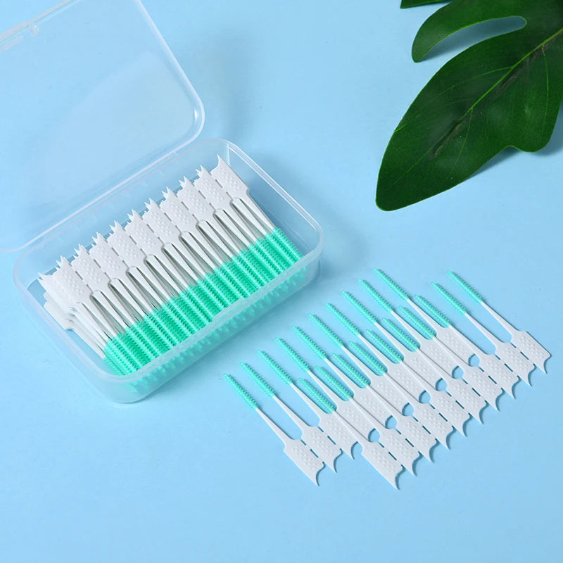 Silicone Interdental Brushes – Soft Teeth Cleaner (20–300 Pcs) Interdental Brush Axl