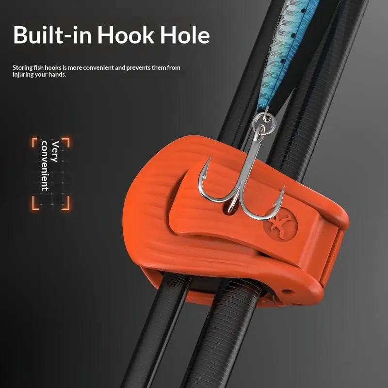 Fishing Rod Holder Clip – Compact ABS Fixer, 2/4 Pack Fishing Rod Holder Axl