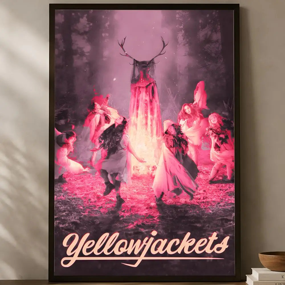 Yellowjackets Show Poster – Self-Stick HD Waterproof Wall Art Wall Art Poster Axl White13 15X20cmNoframe