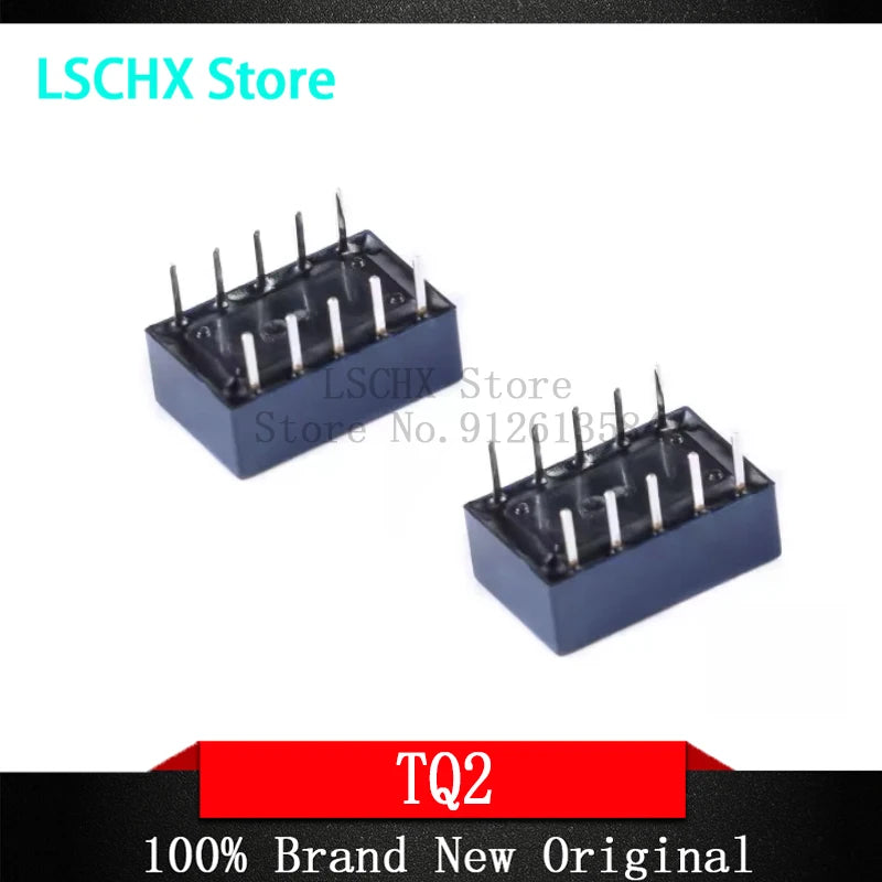 TQ2SA-L2 Signal Relay 3V 5V 12V 24VDC 10-Pin PCB Mount PCB Signal Relay Axl