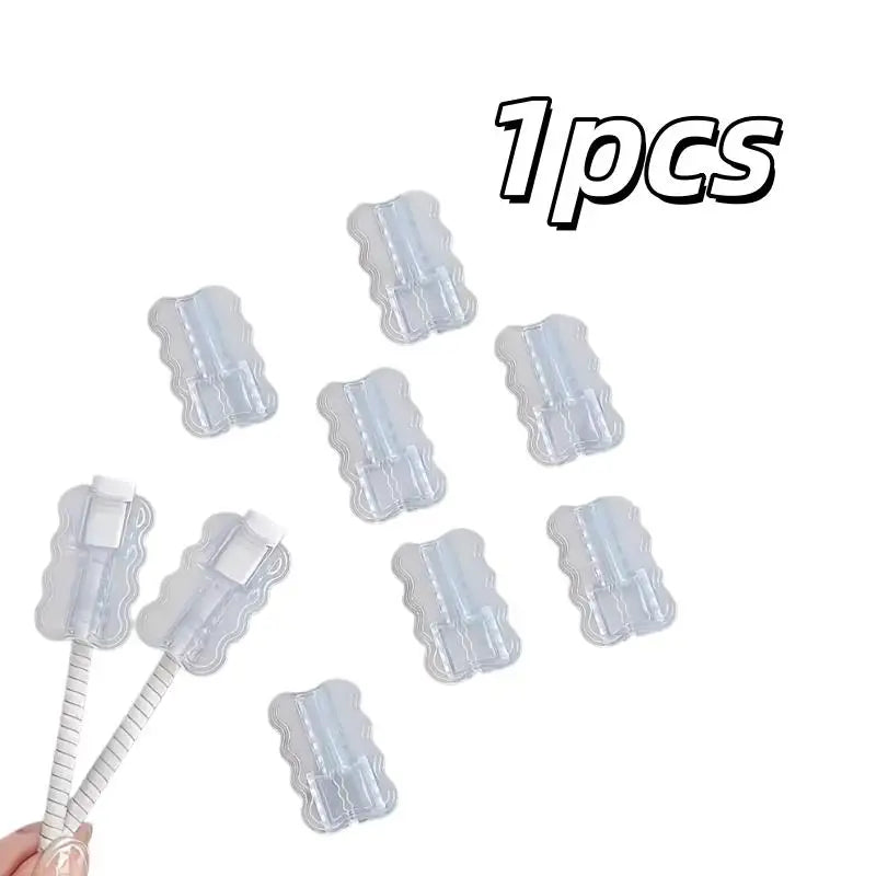 TPU Wave Cable Protectors – Anti-Break Cord Sleeves 1/10 Pack Cable Cord Protector Axl 1pcs