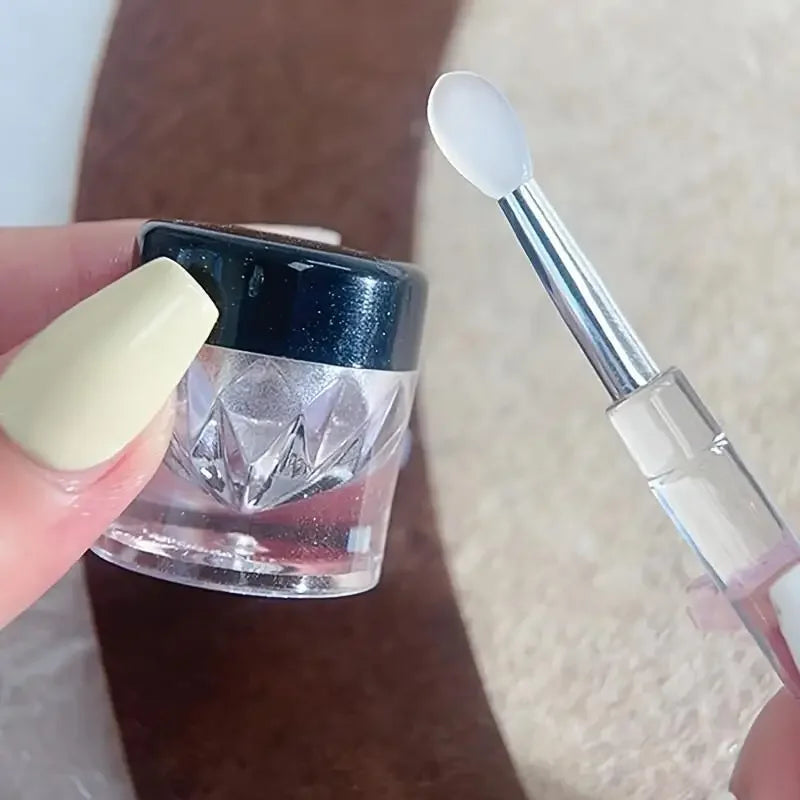 Nail Powder Application Brush – Reusable Nail Art & Lip Tool Nail Art Brush Axl
