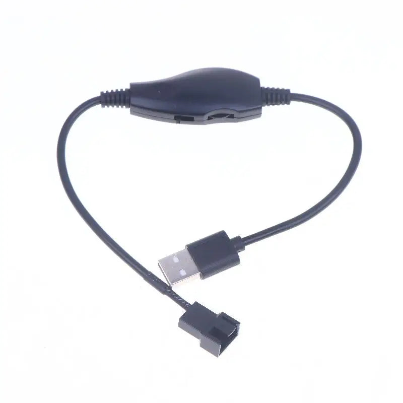 USB to 4-Pin PWM Fan Adapter Cable – 5V to 12V Boost Fan Power Adapter Cable Axl 01