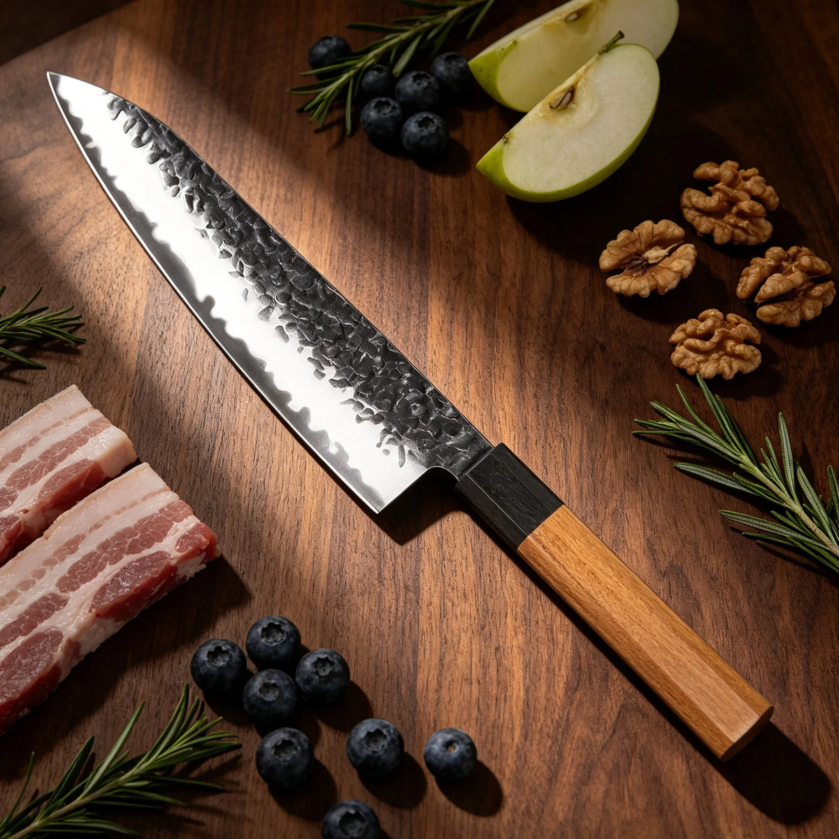 Japanese Gyuto Chef Knife – Sharp Stainless Steel Kitchen Knife Gyuto Chef Knife Axl