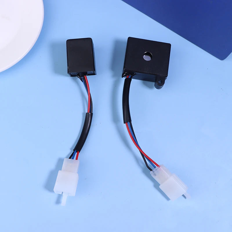 E-Bike LED Turn Signal Flasher Relay 12V/48V-60V 3-Wire Beep Flasher Relay Axl