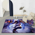 Limp Bizkit Flannel Floor Mat – Non-Slip Indoor Rug Flannel Floor Mat Axl White2 60x90cm