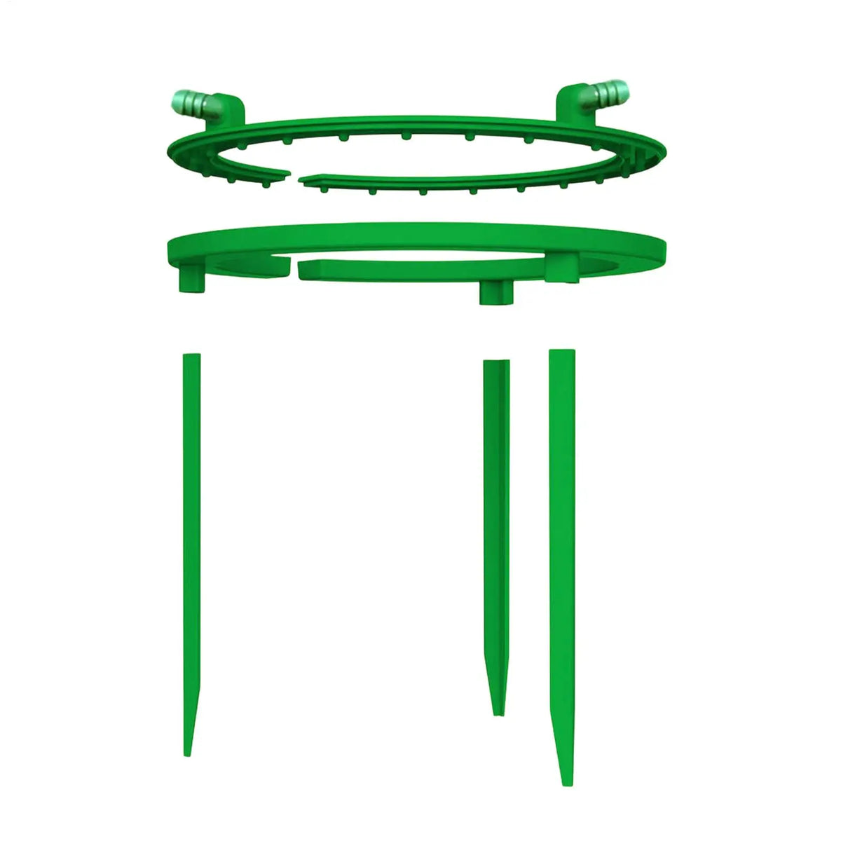 Drip Irrigation Ring – Plant Watering Emitter & 3-Leg Support Drip Irrigation Ring Axl