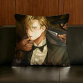 Anime Linen Cushion Cover Set | Sofa, Bedroom & Chair Decor Linen Cushion Cover Axl White6 50X50cm