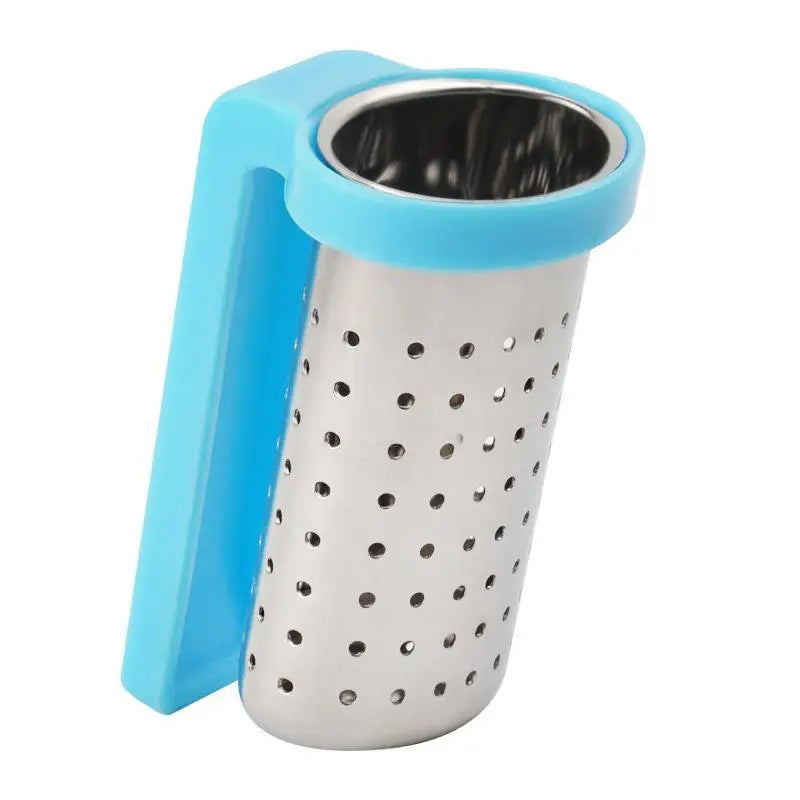 Stainless Steel Loose Leaf Tea Infuser with Silicone Rim Tea Infuser Axl