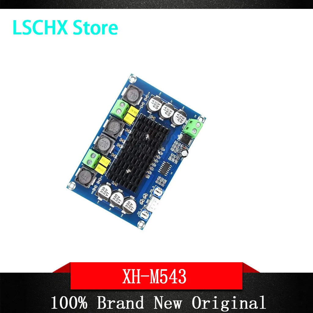 XH-M543 TPA3116D2 2×120W Dual Channel Stereo Amplifier Board Audio Amplifier Board Axl