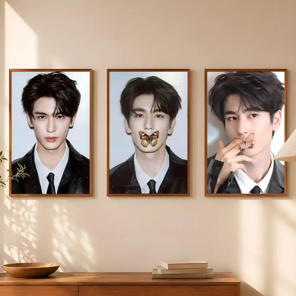 Zhang Linghe HD PVC Self-Stick Wall Art Poster | Home Decor Wall Art Poster Axl