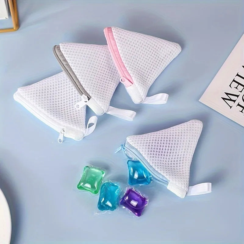 3-Pack Reusable Zippered Mesh Laundry Bags | Scent Bead Ready Mesh Laundry Bags Axl