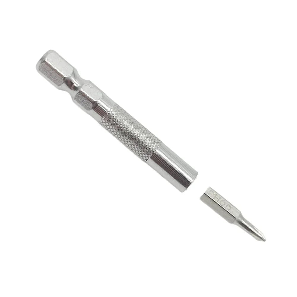 2-Pack 6.35mm to 4mm Magnetic Hex Bit Adapter – Screwdriver Bit Adapter Axl