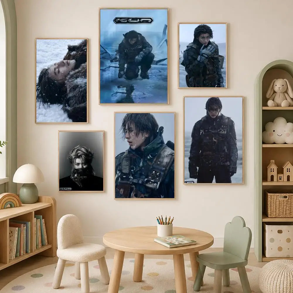 Cai Xukun HD Self-Stick Wall Art Poster – Waterproof Home Decor Wall Art Poster Axl